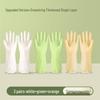 Winter Warm Waterproof Velvet-Lined Rubber Dishwashing and Cleaning Gloves