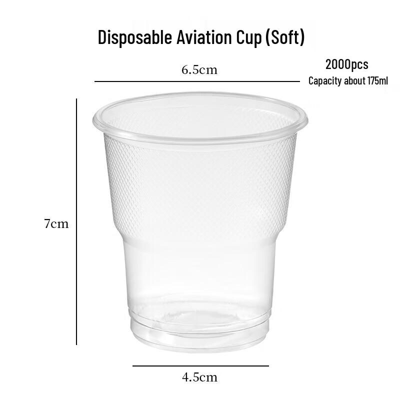 Fanxiaochu 175ml Disposable Aviation Cups