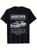 Men's And Women's JDM Street Broom LS400VIP Pattern T-Shirt - Comfortable, Wrinkle-Free, Retro Car