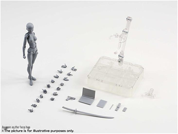 SHF Серые DX 2.0 Подвижные Фигурки: Основы мужского и женского от Такараи Рихито и Ябуки Кентаро