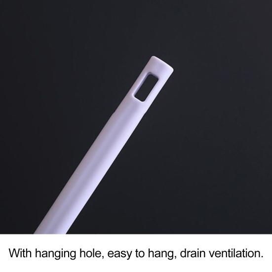 Длинная ручка для унитаза S-образная щетка для унитаза с сильной очисткой, настенное крепление