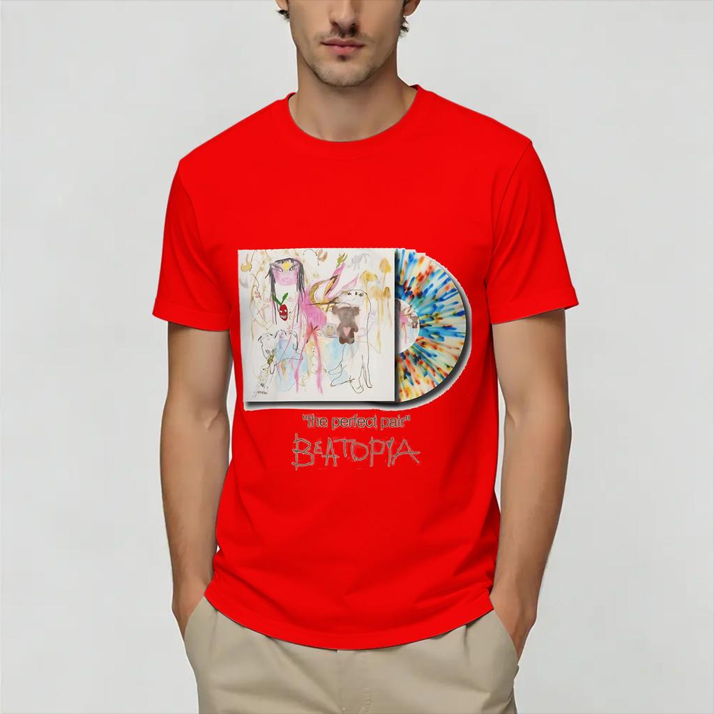 Beabadoobees Vintage TShirt Summer Cotton T Shirts For Unisex Fashion Casual Tee Shirt Short Sleeve Aesthetic Clothes