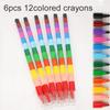 DIY Colored Graffiti Bags Crayons Painting Handbag Non-woven Children Drawing Toys Color Cognition Painting Material TMZ