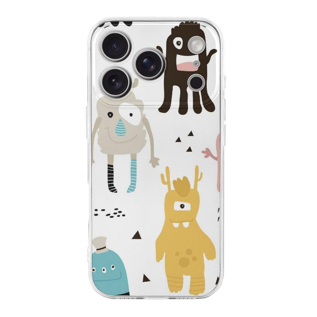 1 Pack For Iphone 17/17Air/17Pro/17ProMax Clear TPU Case With Anti-Yellow Body, Raised Lens Edge, Smooth Buttons And Slim Grip