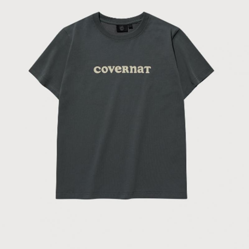 CovernoT Женская крутая хлопковая футболка с логотипом Cooper B1 co2502sT70 Wh Ch Sb Li Pi