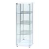 Fuji Boeki Collection Case Figure Case 4 Tiers Width X Depth X Height 120cm White Tempered Glass Rear Mirror Assembly Product 97338 42.5 36.5