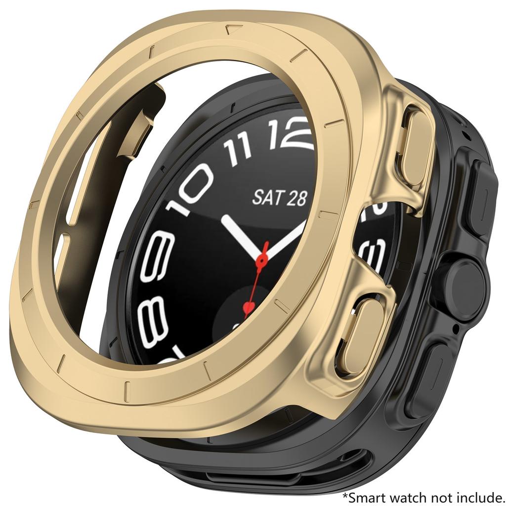 Матовый Чехол для Часов Для Samsung Galaxy Watch Ultra 2025 47мм 7Ультра Чехол ПК Полностью Окружающий Корпус Защитный Бампер Чехлы Аксессуары