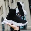 Fashion Sneakers for Men Fashion High Top Sock Shoes Autumn New Breathable Casual Shoes Outdoor Platform Anti Slip Walking Shoes 2024