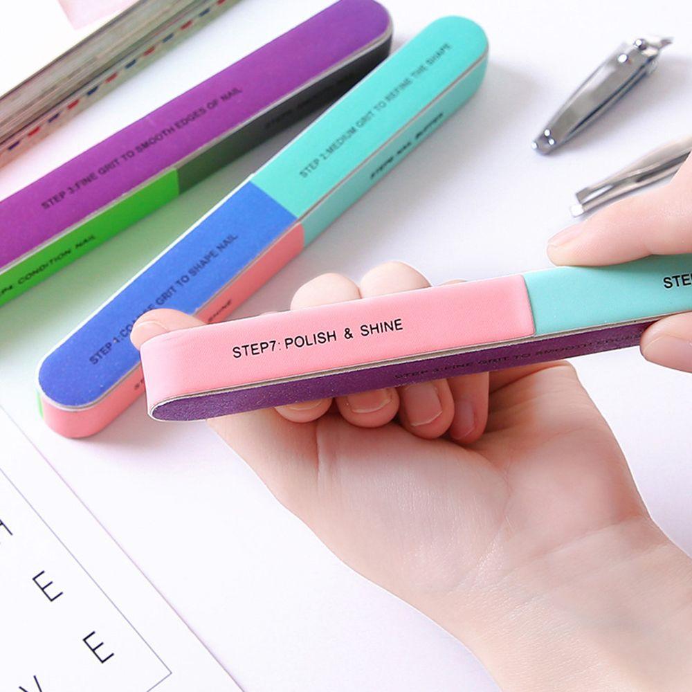 Professional Beauty Tools Pedicure Sanding Buffer Nail Care 7 Sided Nail Files