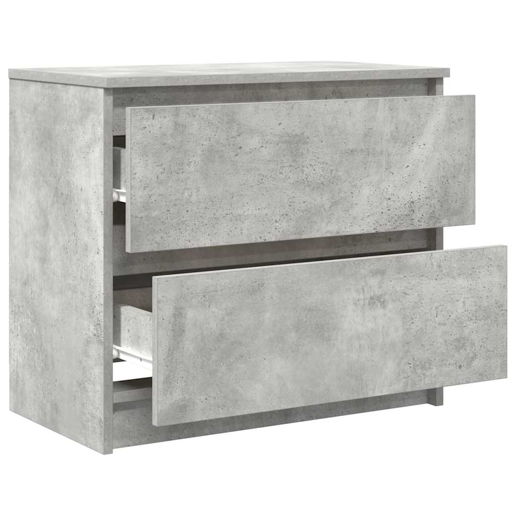 TV Stand Concrete Grey 60 x 35 x 54 cm Particleboard