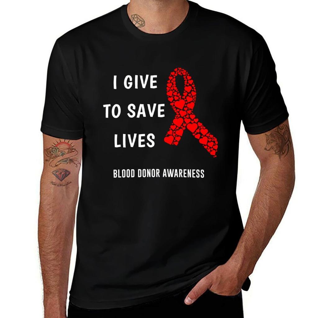 Blood Donor Tshirt Daily Wear Plain Short Sleeve Shirt Tshirt