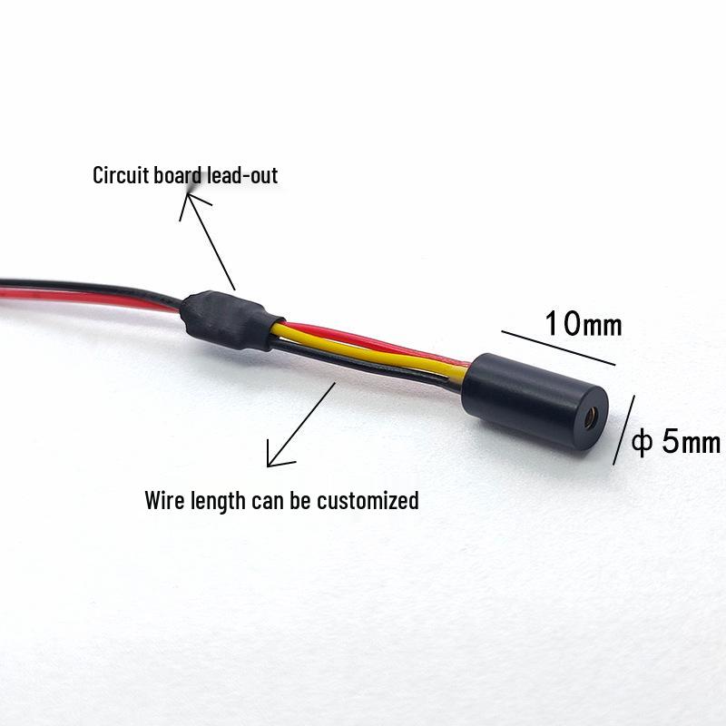 Ultra-Small 5X10mm 635nm 1mW 5V Red Line Laser Module