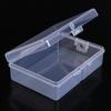10 шт. прозрачная коробка для хранения прямоугольная пластиковая шкатулка для бисерных украшений контейнер