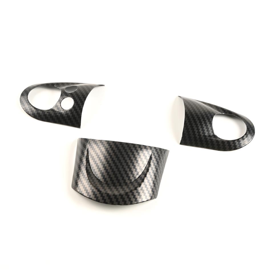 For MINI COOPER R55 R56 R57 R58 R59 R60 R61 Steering Wheel Panel button Sticker Cover Sticker Case Interior Accessories njbwy33