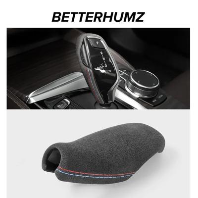 Для BMW G30 G38 G32 G11 G12 Серии 5 6 7 X3 G01 X4 G02 Из Алькантары Накладка на ручку переключения передач для салона автомобиля Аксессуар для производительности