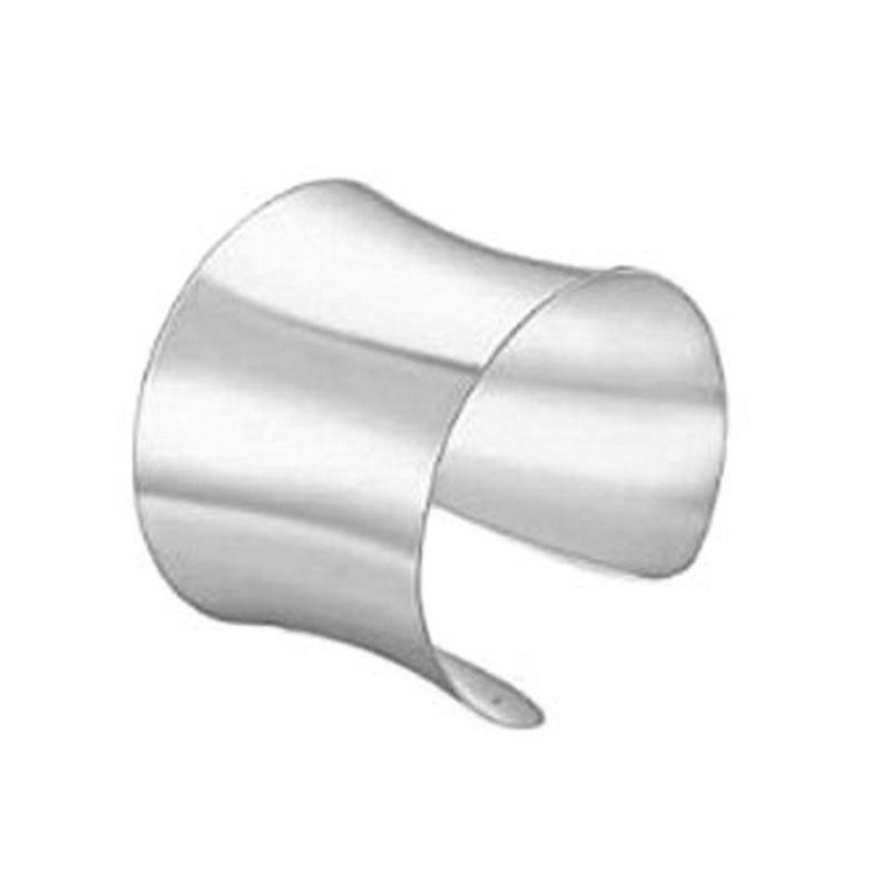 Преувеличенный браслет с полым отверстием в виде цветка, модный, с индивидуальностью, с высоким чувством стиля, простой, легкая роскошь, женские украшения