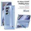 For Samsung Galaxy Z Fold 7 6 5 4 5G with Touch Pen Screen Glass Film 360 Full Protection Hinge Stand Fold Shockproof Cover