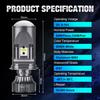 2 шт. 140 Вт 60000LM Двойная линза/Одна линза H4 Светодиодная лампа для фар Лампа проектора Дальний/ближний свет Автомобиль Модернизация LHD RHD Фара Canbus без ошибок