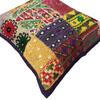 Cushion Cover Pillow Kutch Ethnic Pillow Mullticolour Square Pillow Case 18 X