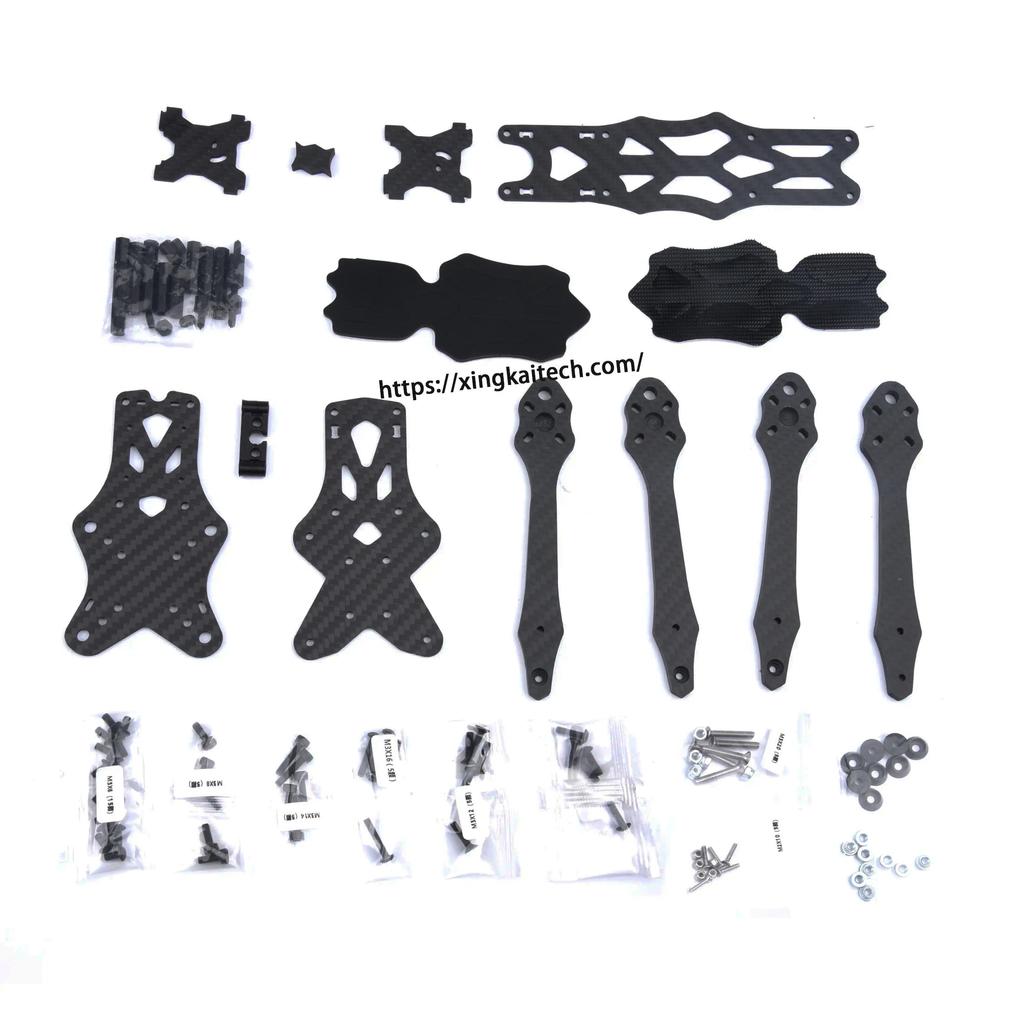 5-inch 225mm Carbon Fiber Quadcopter Frame Kit And Suitable For FPV Drone