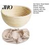 Banneton Bread Proofing Basket with Liner Oval Round Dough Bowls Handmade Sourdough Rattan Fermentation Baking Supplies Homemade