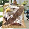 3D Eagle Printing Blanket Flannel Soft and Comfortable Blanket Blankets for Beds Picnic Blanket Warm Blanket Birthday gift#Color_3,Size_150X220CM