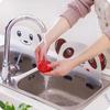 1pcs Waterproof Kitchen Sink Splash Guard with Suction Cups - Protects Dishes and Vegetables from Water Damage