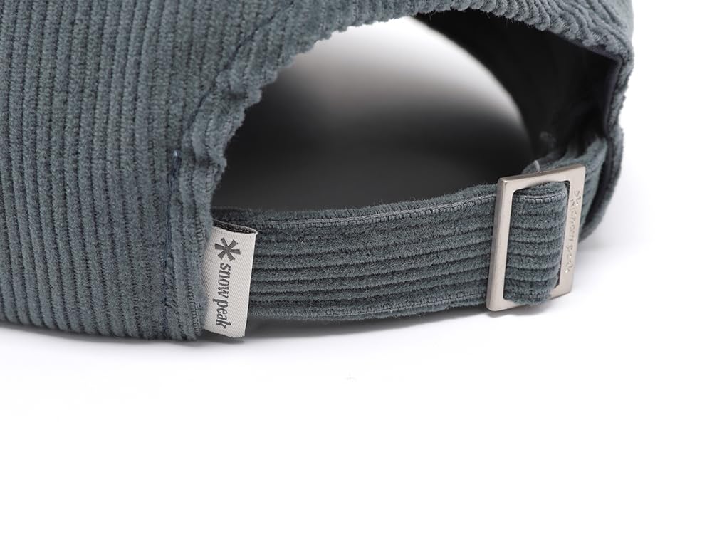 Snow Peak Corduroy Ball Cap GS-S25FUFBC63, Headwear, Cap, Hat, Men's/Women's, Light Blue, Size L