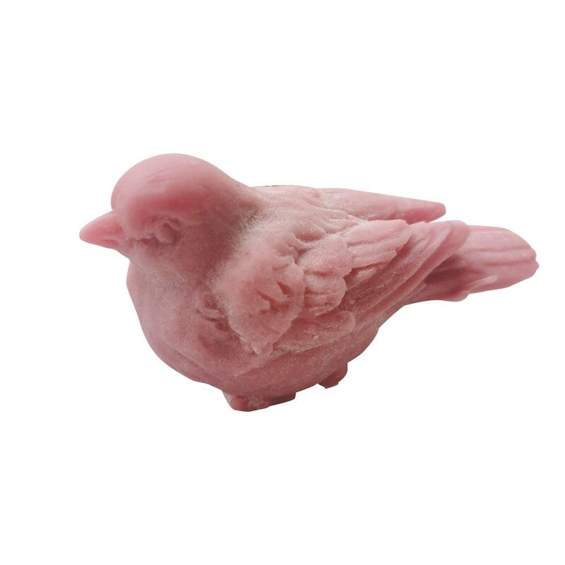 3D силиконовая форма для воробья и птицы для изготовления свечей, мыла, форма птицы, форма для торта, соли, скульптура, шоколадная форма, смола, ароматические формы, декор для торта