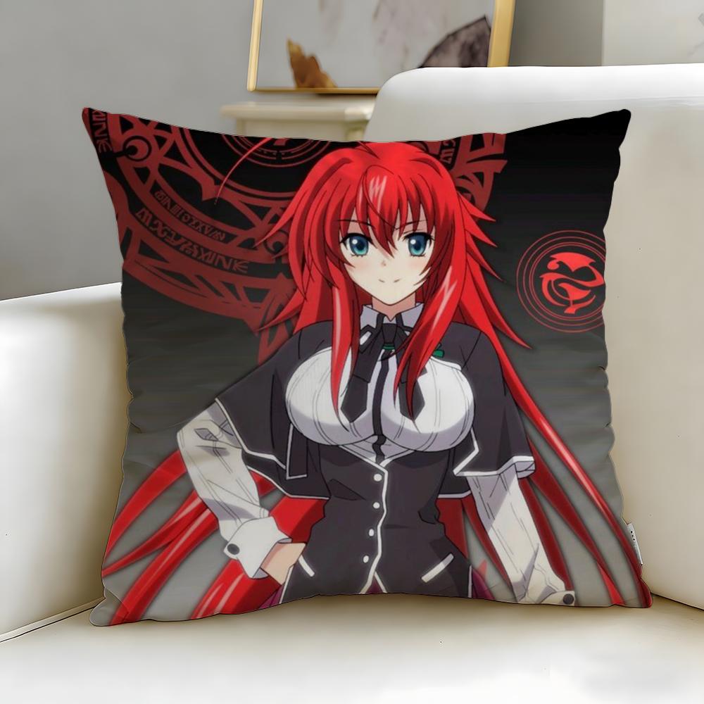 Популярное аниме High School DxD Наволочка Мягкая и Легко стирающаяся – Универсальная для Дивана, Кровати, Путешествий и Офиса
