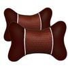 2 шт., подголовник для автомобильного сиденья, подушка для поддержки шеи, хлопковая мягкая дышащая подушка с эффектом памяти