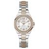 Женские кварцевые часы Guess Contessa с белым циферблатом Gw0877l4