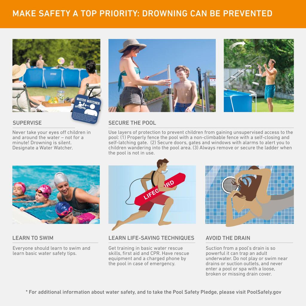 Бассейн INTEX прямоугольный каркасный 300 x 200 x 75 см 28272