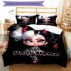 3PC Custom Name Devilish Fantasy Portrait Bedding Set Printed Bedding Set Duvet Cover Closure Includes 1 Duvet Cover & 2 Pillowcases for All Seasons B