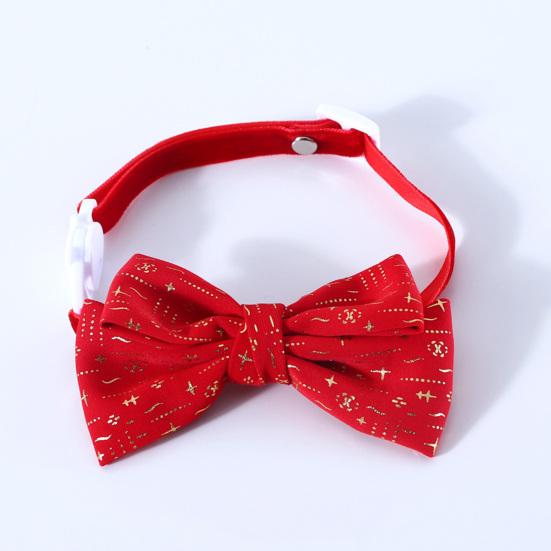 Аксессуары для домашних животных, регулируемый, изысканное качество изготовления, праздничный, предотвращает удушье, красный реквизит для фотографий, бархатный, новый