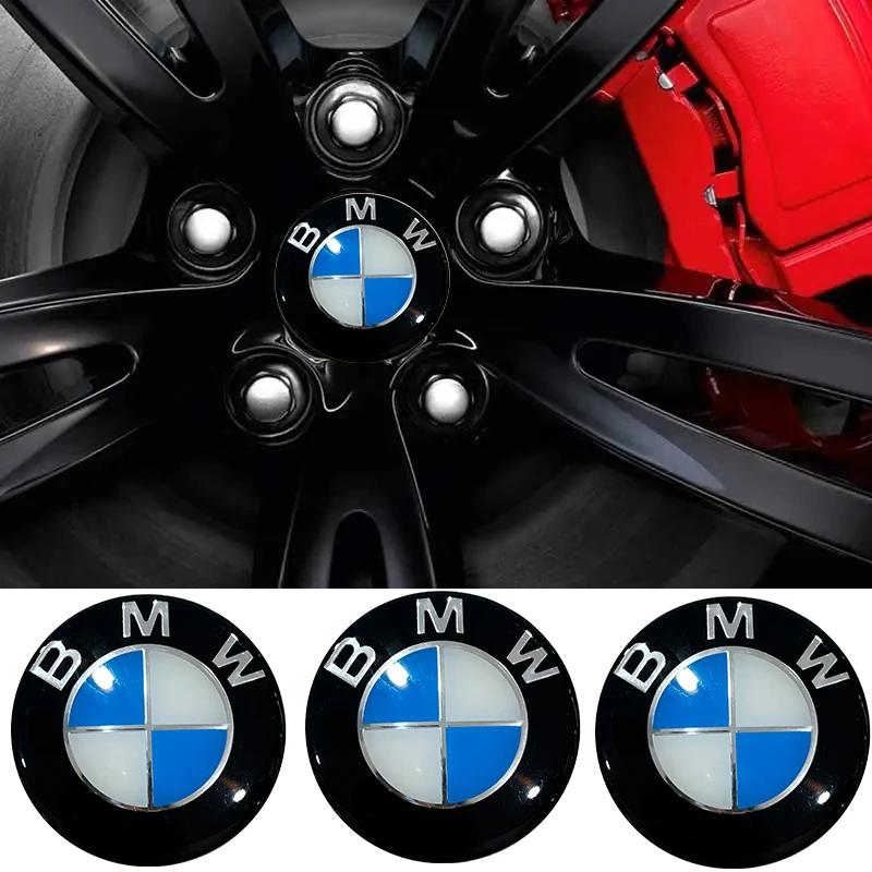 63мм 1шт Колпачки на ступицу колеса автомобиля BMW Центральная крышка Эмблема Наклейка Все модели Колпак ступицы рулевого колеса Автозапчасти Аксессуары для BMW