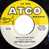 7-дюймовая пластинка NINO TEMPO & APRIL STEVENS - Whispering 456281 ATCO Records 1963 США Джаз Б/У