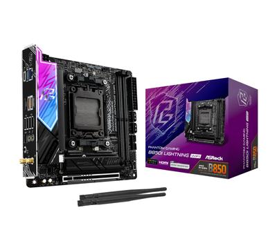 Материнская плата ASRock B850I Lightning WiFi AMD Ryzen 9000 8000 7000 8000 7000 серии CPU DDR5 Mini ITX Авторизованный дистрибьютор материнской платы / / / / (Сокет