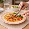 Ice Cream Shaped Ceramic Yogurt Bowl Cream Colored Dining Plate Minimalist Breakfast Plate  Cafe