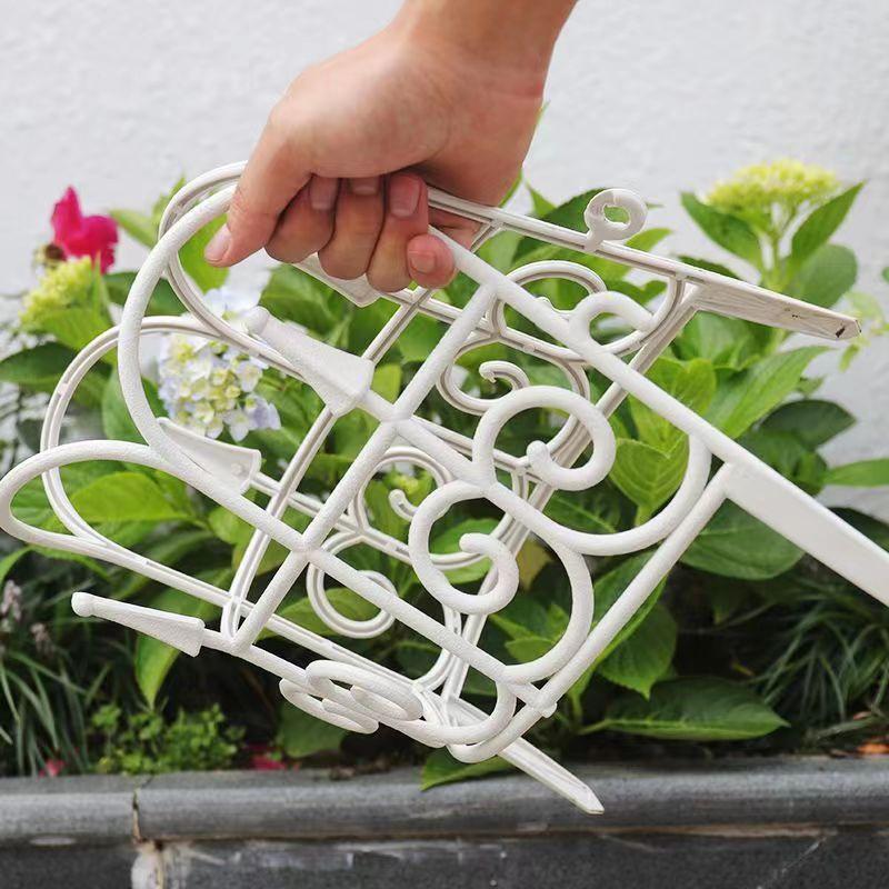 Белый черный садовый забор декоративный складной ограждение пластиковый европейский стиль ограждения