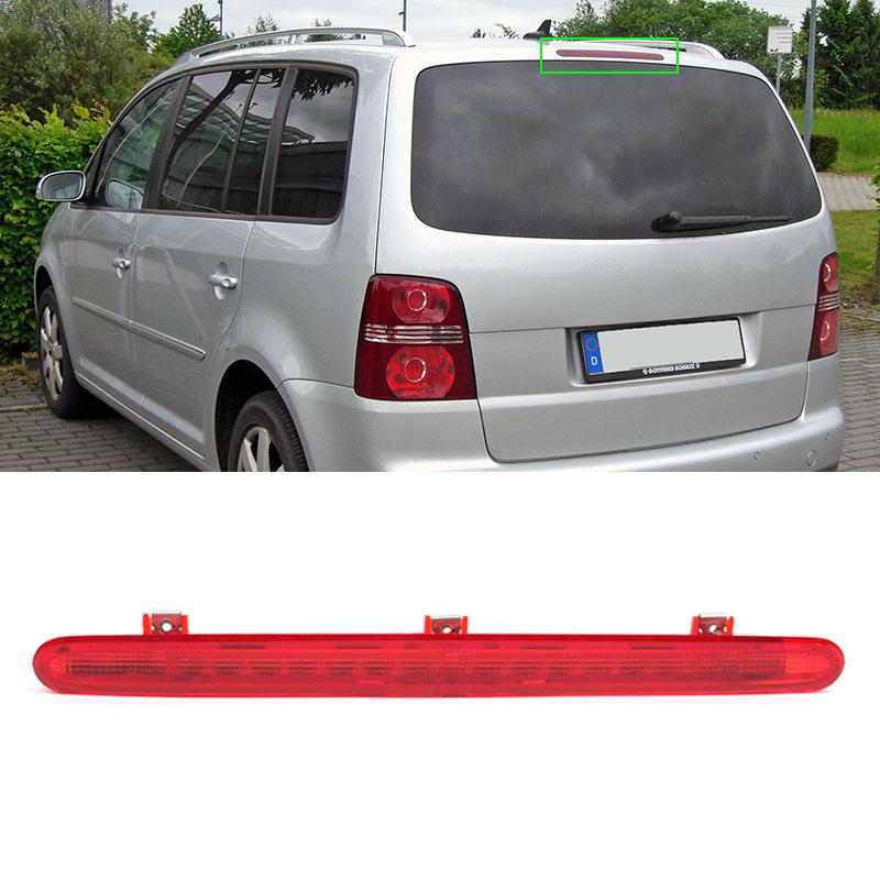 12V LED Car Rear Center Third Brake Light For Volkswagen VW Touran 1T 2003-2007 2008 2009 2010 High Mount Stop Signal Lamp Parts