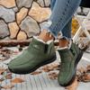 Cotton Shoes for Women In Winter Thick and Warm Snow Boots Large Size for Women with Plush and Warm Short Boots