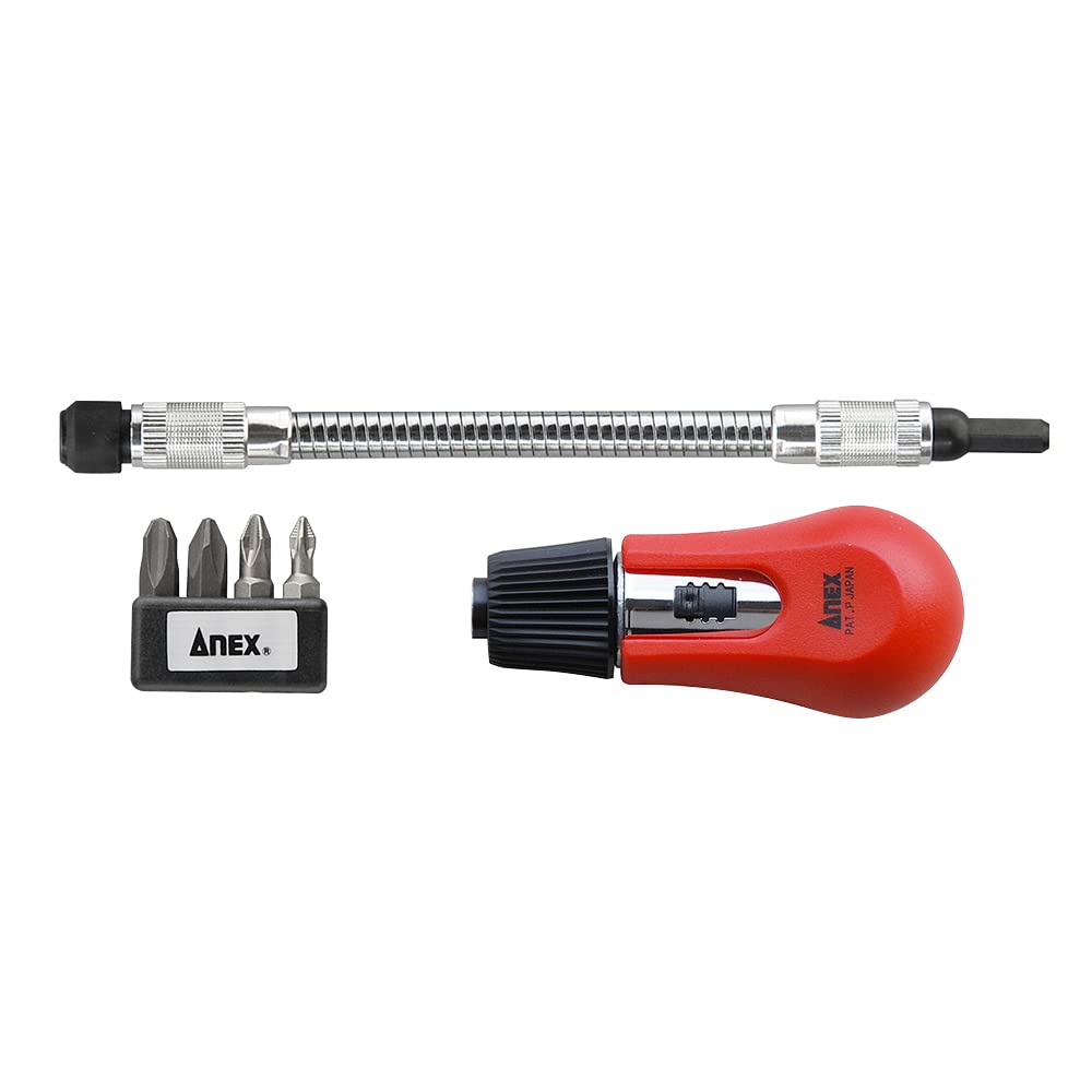 ANEX Ratchet Driver with Interchangeable Flexible 353 Shaft, No.