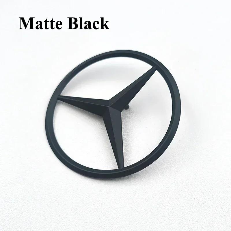 AABGU1 1pcs 3D ABS Car Rear Trunk Emblem Sticker For Mercedes Benz New B-class 2020-2024 A2478170116 Mercedes Logo Badges Cover Decal