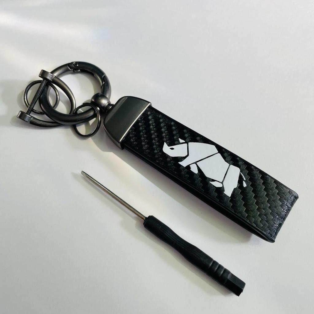 Keychain Carbon Fiber Keychain Case for Jimny Sierra Nomad One JB64, (Mark Only) [Used]