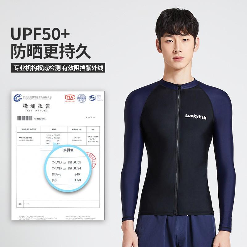 Mens UPF 50 Long Sleeve Rash Guard With Matching Board Shorts Set Surfing Diving Snorkeling Water Sports