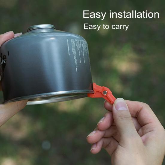 3Pcs Magnetic Gas Tank Stand Heavy Duty Portable Lightweight BBQ Picnic Fuel Tank Feet Support Holder Riser Lifter Camping Accessories