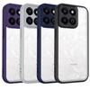 Для Honor 200 Умный чехол Чехол для смартфона Honor 200 ALT-NX1 Чехол-подушка Ударопрочный Силиконовый бампер Прозрачная матовая задняя крышка Жесткий