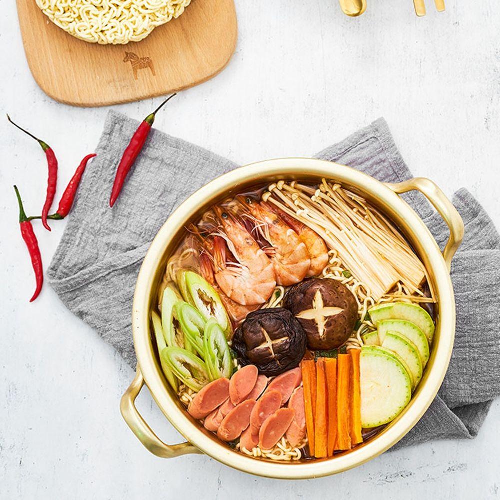 Лапша Молочный Яичный Суп Быстрая Кухонная Утварь Корейская Алюминиевая Лапша Кастрюля Посуда Супница Рамен Кастрюля