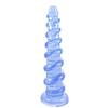 Spiral Special-shaped Anal Plug Adult Masturbator Anal Expander Male Prostate Massage Stick Big Dildo PVC Sex Toy